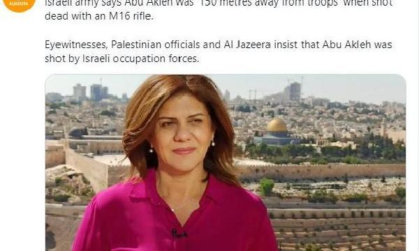 BM Genel Sekreteri Al Jazeera muhabirinin öldürülmesiyle ilgili bağımsız soruşturma istedi