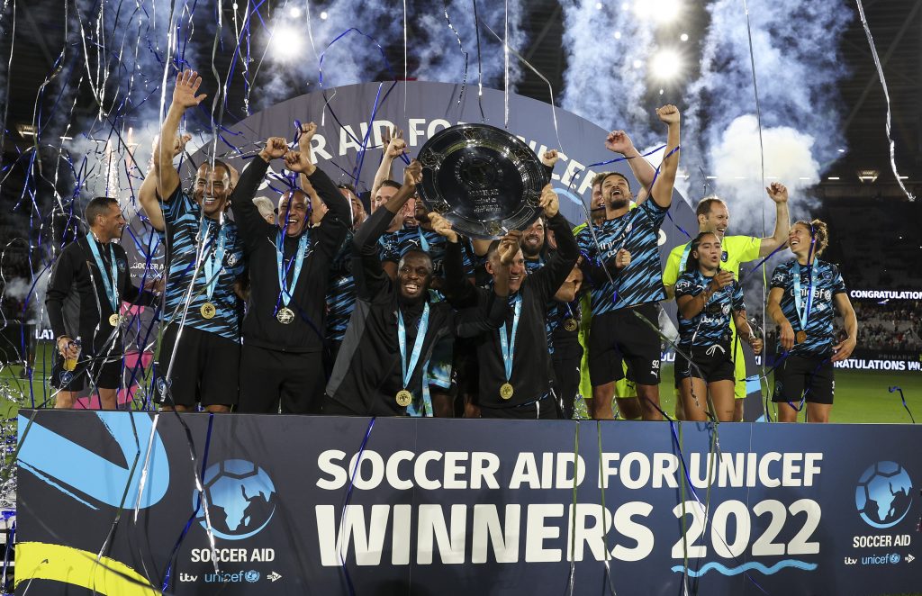 Soccer Aid raises record £15.6 Million
