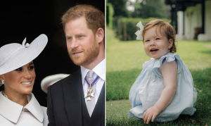 Prens Harry ve Meghan Markle, kızlarının fotoğrafını ilk kez paylaştı