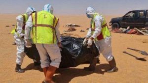 Çölde kaybolan 20 göçmenin cansız bedeni 2 hafta sonra bulundu