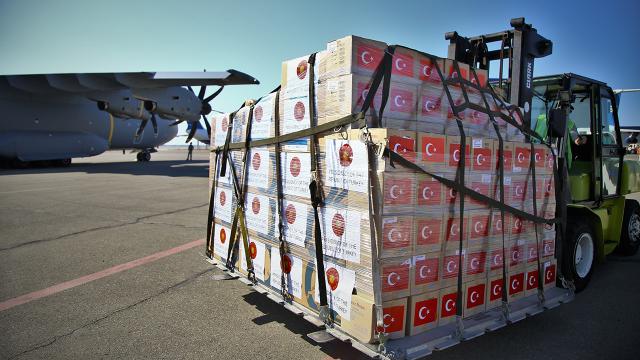 Türkiye, insani yardımlarda zirvedeki yerini korudu