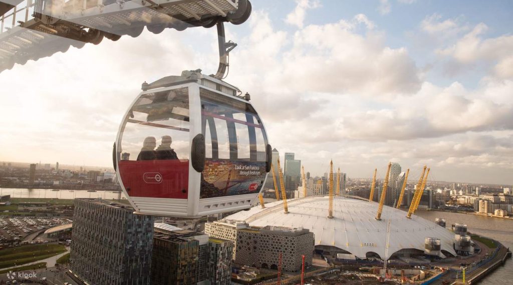 Londra cable cars: Sosyal medya, yolcu sayısını artırmaya yardımcı oluyor