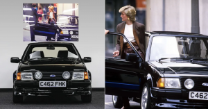 Prenses Diana’nın otomobili açık artırmada 650 bin sterline satıldı
