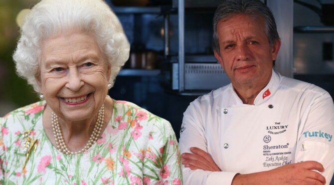 Kraliçe Elizabeth’e yemek yapan Şef Zeki Açıköz: Sütlacı keyifle yedi