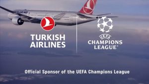 THY UEFA Şampiyonlar liginin sponsoru oldu