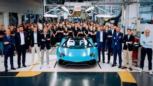 Lamborghini Aventador’un üretimi sona erdi