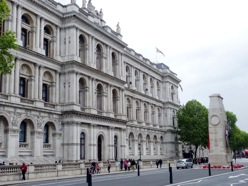 Whitehall in lockdown after suspicious package found