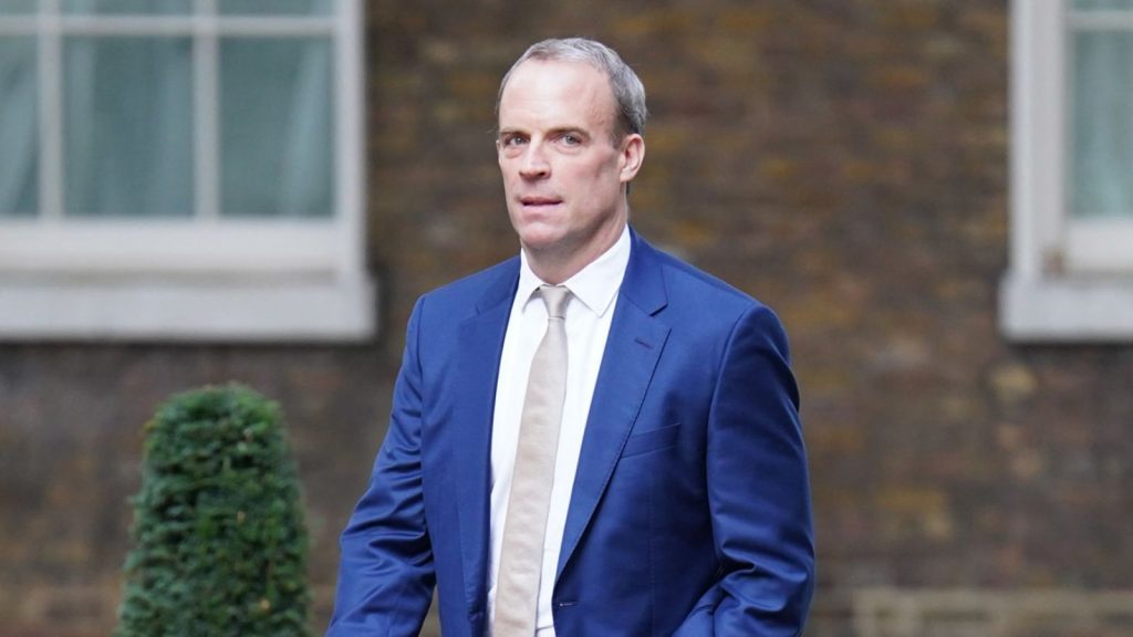 Dominic Raab facing two complaints over behaviour