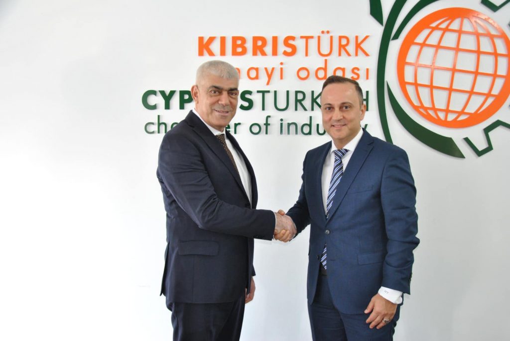 İngiltere Türk Ticaret Odası Başkanı ve beraberindeki heyet Sanayi Odası’nı ziyaret etti
