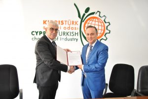 İngiltere Kıbrıs Türk Ticaret Odası ile KTSO arasında iş birliği protokolü