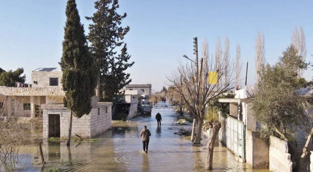Suriye’de durum ağırlaşıyor… Önce deprem sonra sel