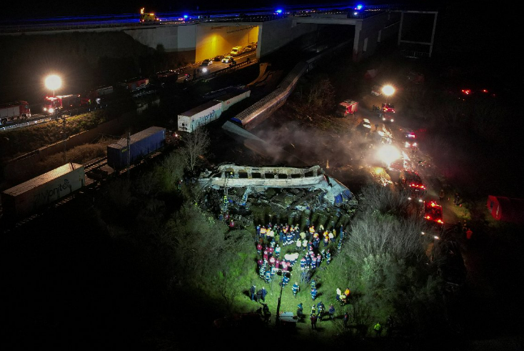 Yunanistan’da korkunç tren kazası: Onlarca ölü ve yaralı var