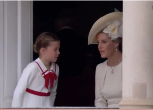 Prenses Charlotte’un Trooping Colour törenindeki diyalogu sosyal medyada konuşuldu