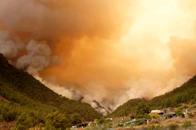 Tenerife Adası’ndaki orman yangını kontrolden çıktı!
