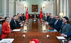 Turkey’s Vice President Cevdet Yılmaz held talks in the UK