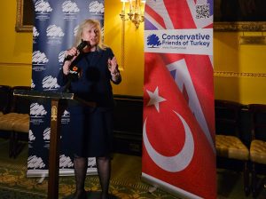 Conservative Friends of Turkey Susan Hall ile bir kabul düzenledi