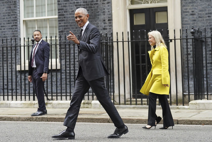 Obama’dan Rishi Sunak’a sürpriz ziyaret