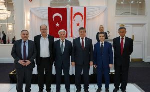 TRNC PM Ünal Üstel met with the businesspeople in London