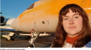 Taylor Swift’in jetinin olduğu Stansted havaalanında iklim eylemi: Uçakları boyadılar