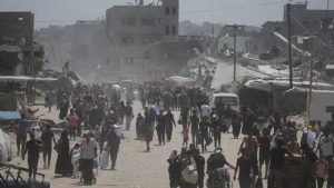 BM: Gazze’de her 10 kişiden 9’u zorla yerinden edildi