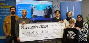 15-year-old Omer Olcer raises almost £10k for Islamic Relief UK’s Gaza appeal