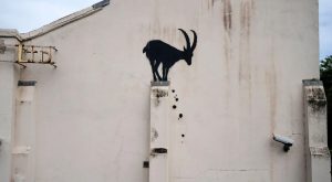 Banksy artwork appears on west London building