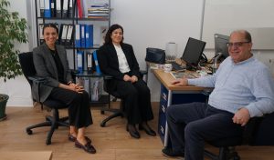 TRNC Representative Çimen Keskin visited Londra Gazete