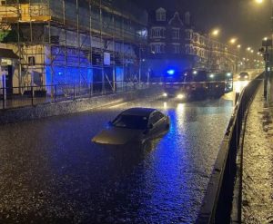 LFB takes 350 flood-related 999 calls in London