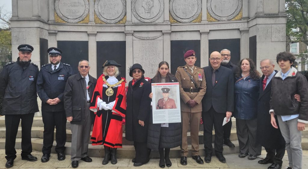 ‘Remembrance Sunday’ törenlerinde Kıbrıslı Türkler de Londra’da anıldı