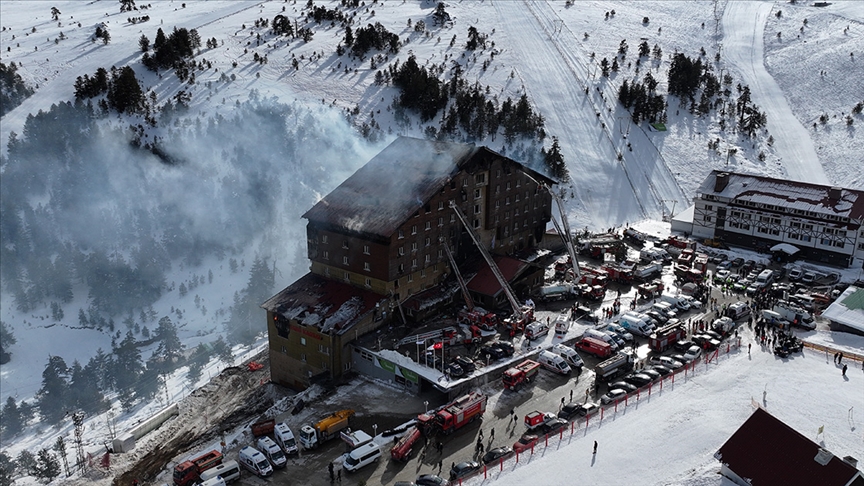 Kartalkaya otel yangıyla ilgili tutuklu sayısı 19’a yükseldi