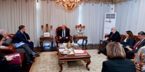 TRNC President met with UK Minister Stephen Doughty to discuss Cyprus Issue